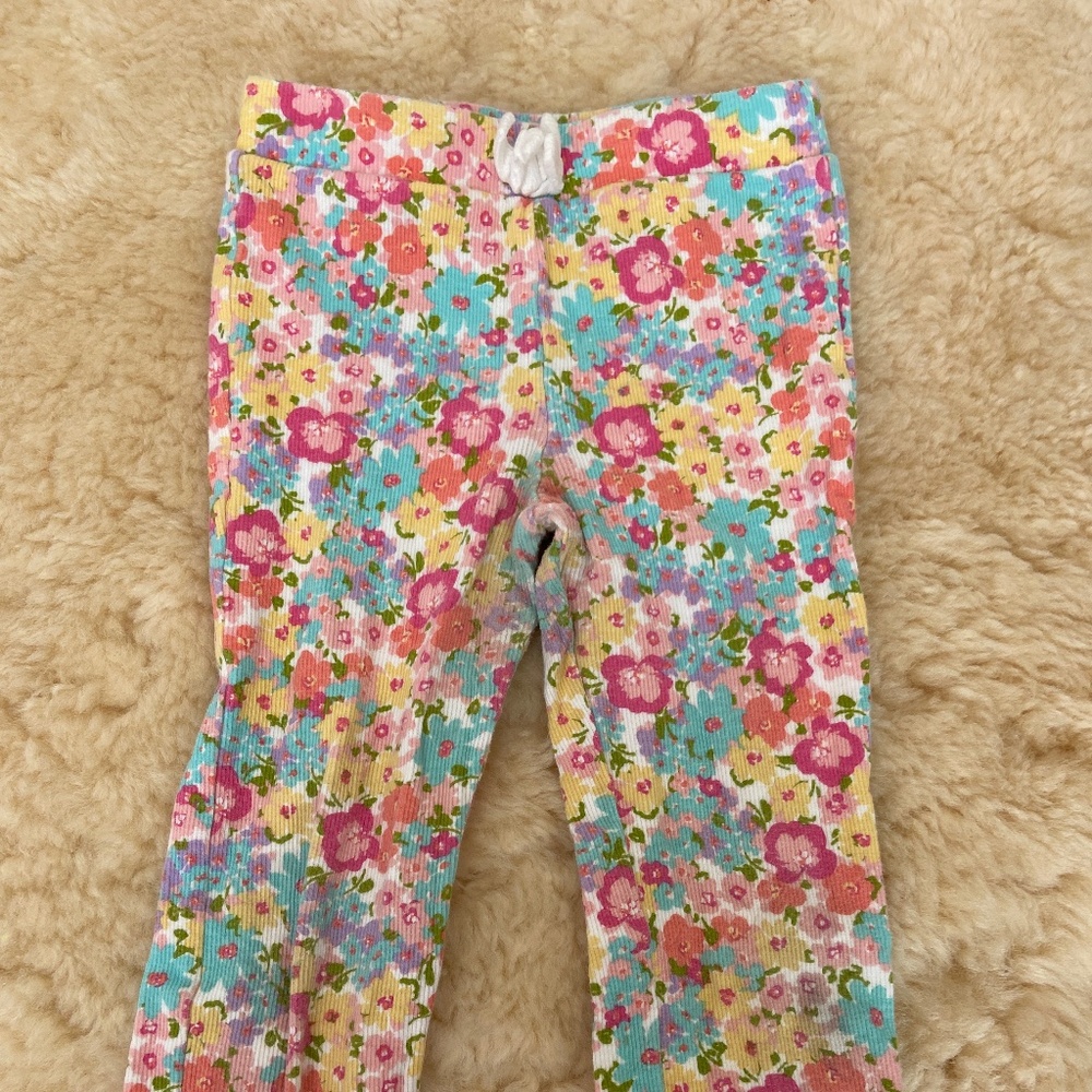 Floral leggings